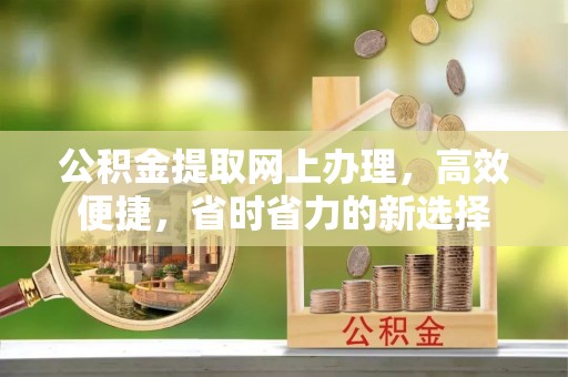 蒙城公积金提取网上办理，高效便捷，省时省力的新选择