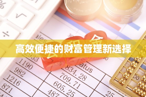 蒙城高效便捷的财富管理新选择